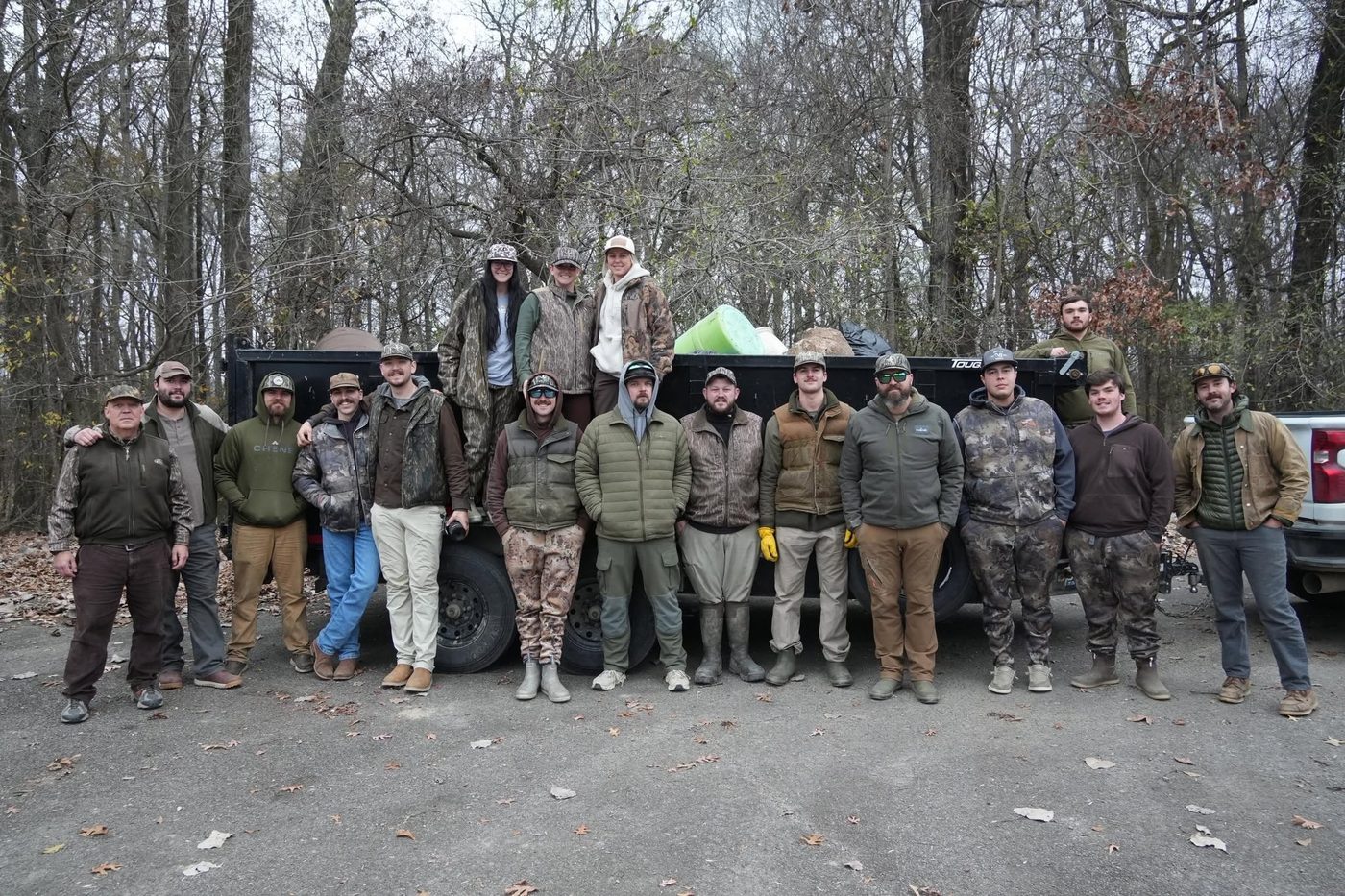 Public Timber Project in the field